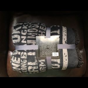 Hard Rock Throw Blanket
